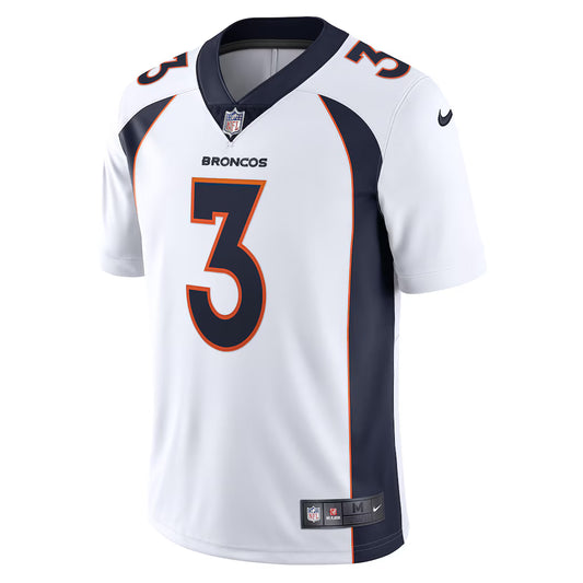 NIKE – Maillot Russell Wilson Denver Broncos Team Vapor Limited Blanc – 4831733