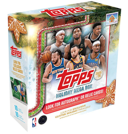 TOPPS - 2025/26 Topps Holiday Basketball Mega Box