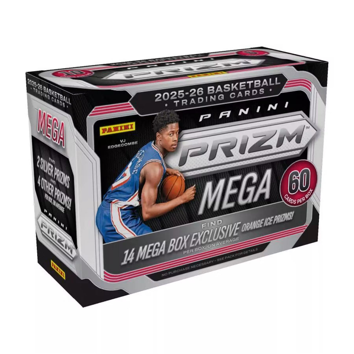 PANINI - Mega Box PRIZM Basketball NBA 2025-26 – Orange Ice Prizms