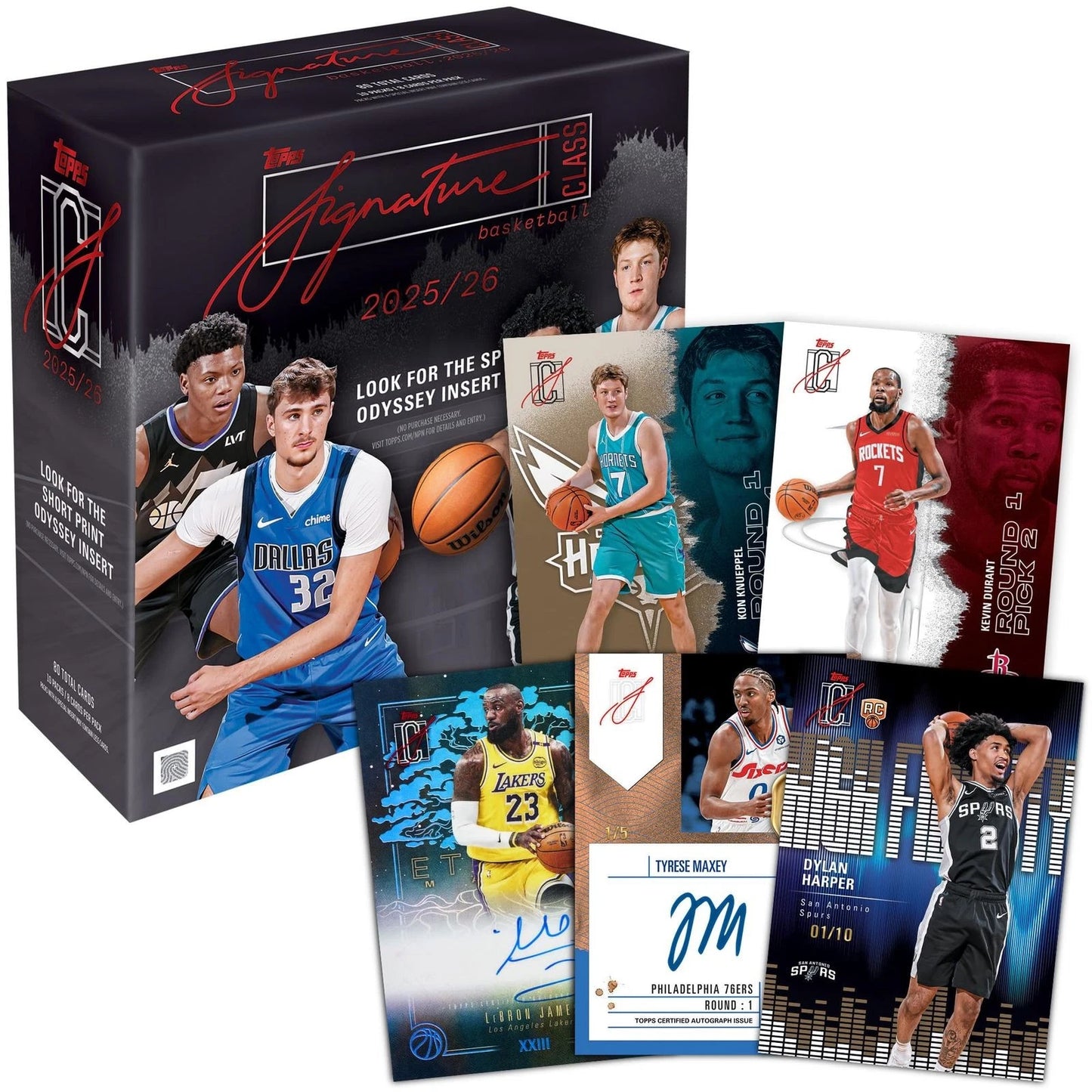 TOPPS - Signatures class NBA 2026 - Mega Box
