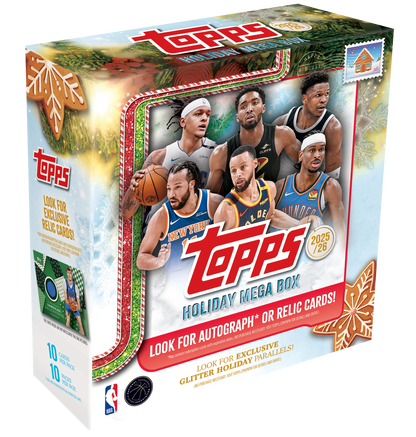 TOPPS - 2025/26 Topps Holiday Basketball Mega Box