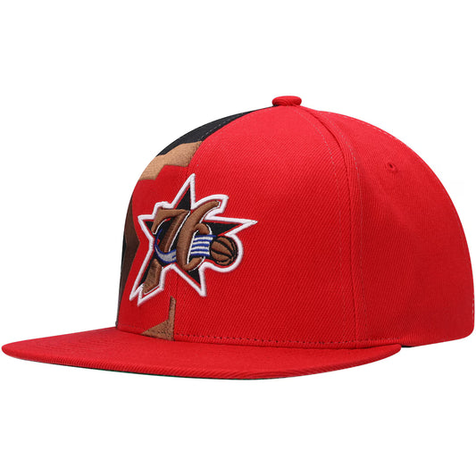 MITCHELL & NESS – Casquette Philadelphia 76ers Hardwood Classics Retroline Snapback