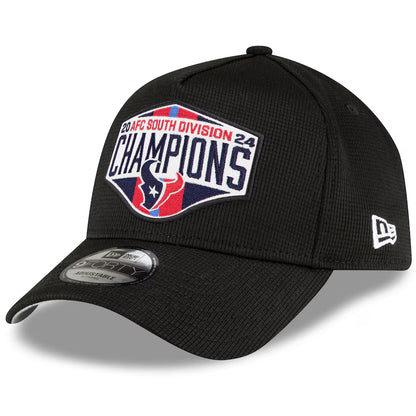 New Era - Casquette Houston Texans Champions AFC South 2024 - 9FORTY - Noir