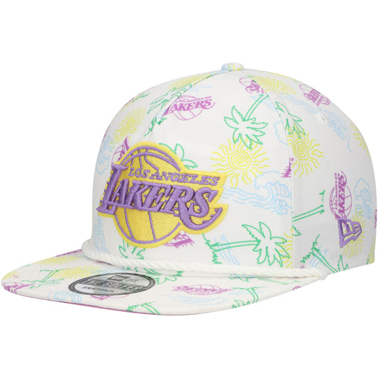 NEW ERA Casquette Los Angeles Lakers Golfer Snapback Palm Trees