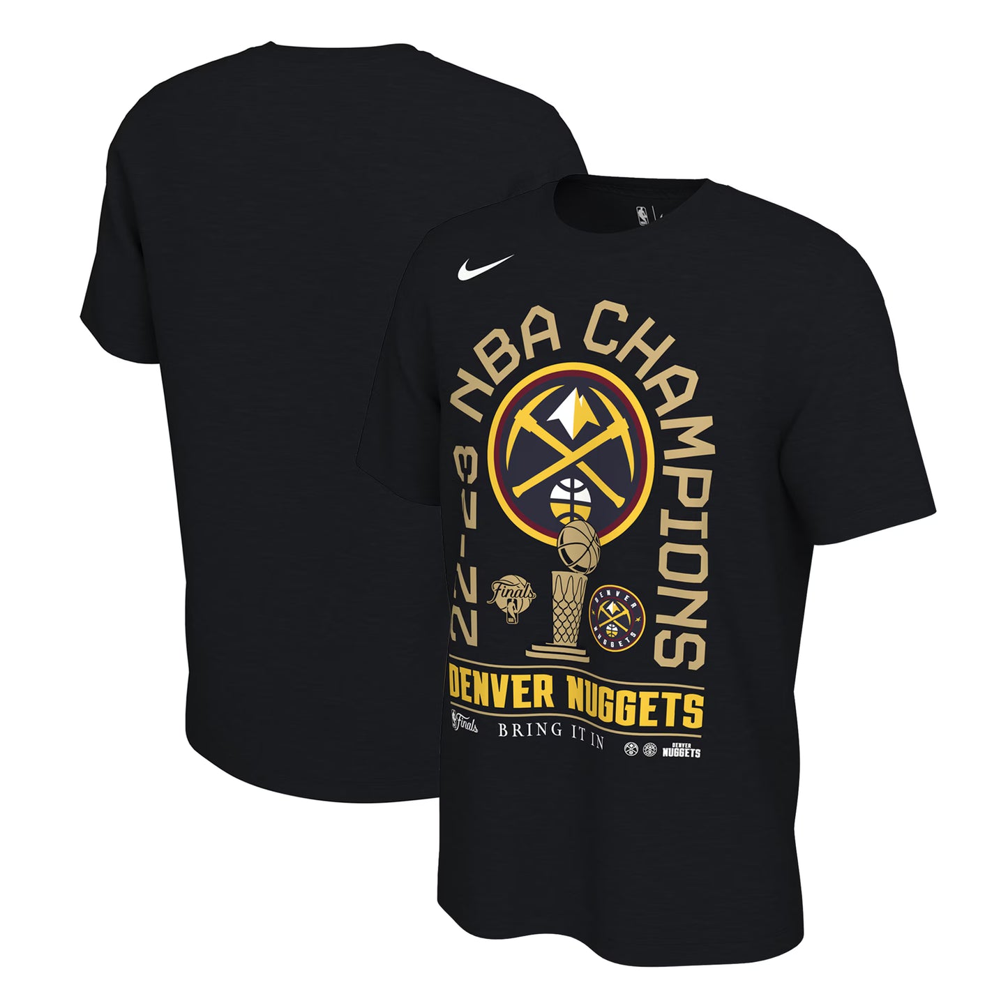NIKE - Tee Shirt Denver Nuggets 2023 NBA Finals Champions