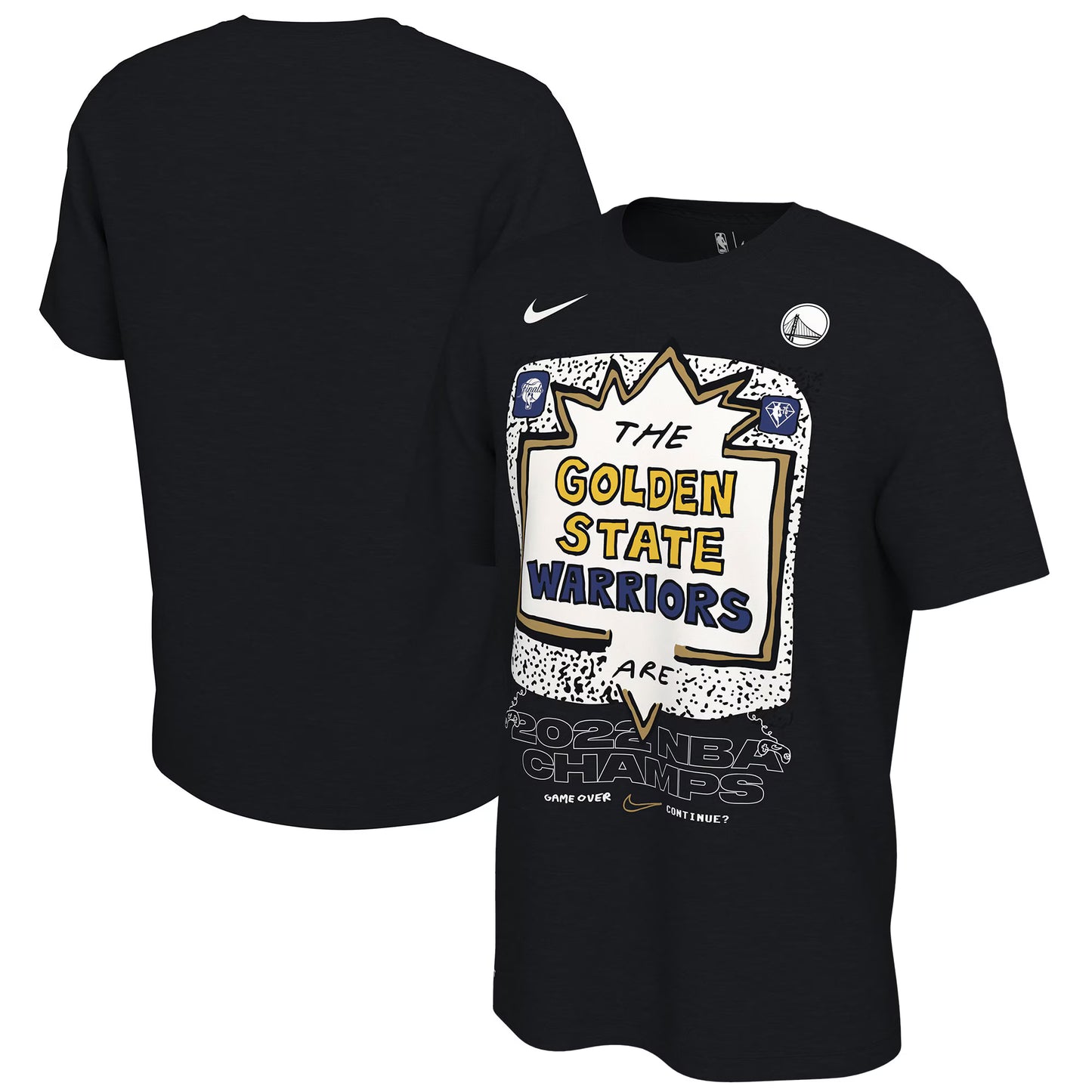NIKE- Tee Shirt Golden State Warriors 2022 NBA Finals Champions