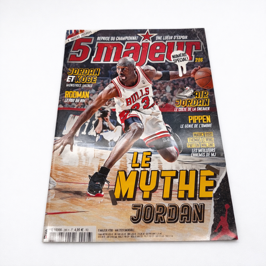 5 MAJEUR – Magazine NBA Le Mythe Jordan (Numéro Spécial)