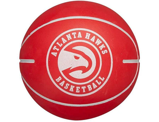 WILSON – Mini Ballon NBA Dribbler Atlanta Hawks Rouge