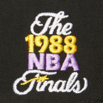MITCHELL & NESS - Casquette Los Angeles Lakers Champions Era Hardwood Classics - Snapback Noire