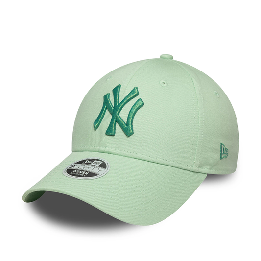 NEW ERA Casquette 9FORTY Femme - New York Yankees Vert Clair (Collection 2025)