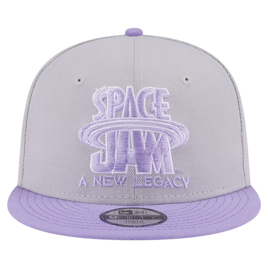 NEW ERA - Casquette Enfant Space Jam A New Legacy 9FIFTY Snapback – Grise/violet