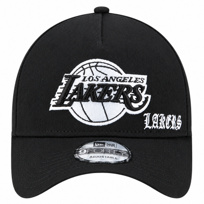 NEW ERA - Casquette Los Angeles Lakers 9FORTY Gothic Flawless Noire