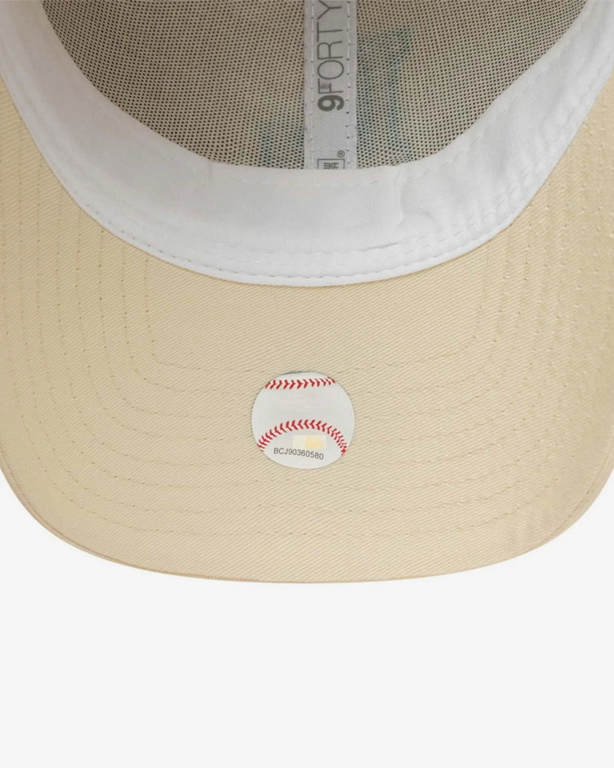 NEW ERA – Casquette Los Angeles Dodgers Team Outline Beige & Turquoise
