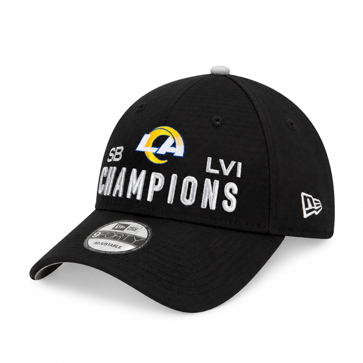 NEW ERA - Casquette Los Angeles Rams Super Bowl LVI Champions 9FORTY Noire