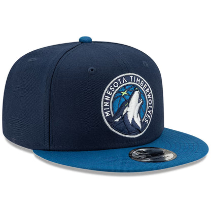 NEW ERA - Casquette NBA Minnesota Timberwolves 2-Tone 9FIFTY Snapback – Navy/Blue