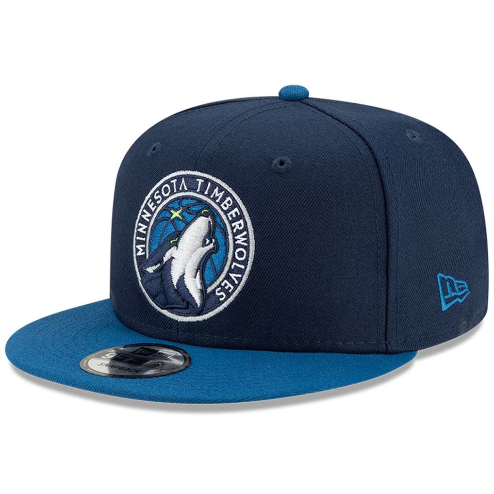 NEW ERA - Casquette NBA Minnesota Timberwolves 2-Tone 9FIFTY Snapback – Navy/Blue