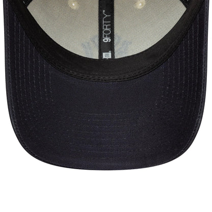 NEW ERA - Casquette New York Yankees Colour Block Crème 9FORTY - 60595215