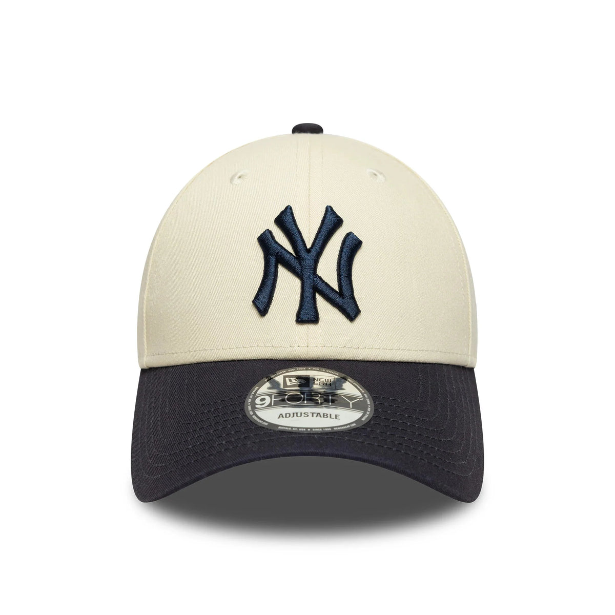 NEW ERA - Casquette New York Yankees Colour Block Crème 9FORTY - 60595215