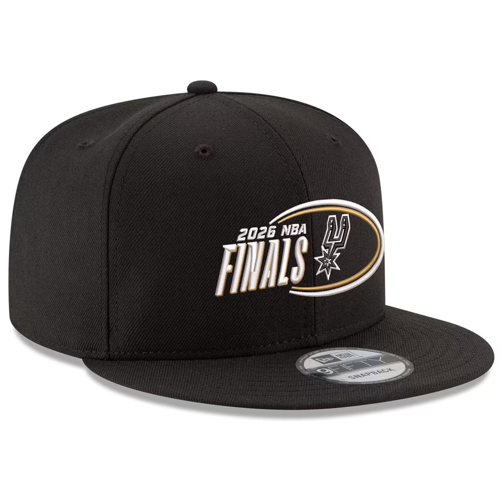 NEW ERA – Casquette San Antonio Spurs 2026 NBA Finals 9FIFTY Snapback – Noire