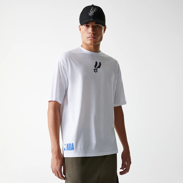 NEW ERA - Tee Shirt NBA Paris Games San Antonio Spurs – 60653047