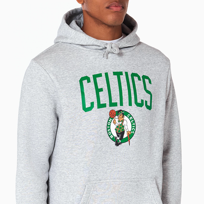 NEW ERA – Sweat à Capuche Boston Celtics NBA Gris – Référence 60505438