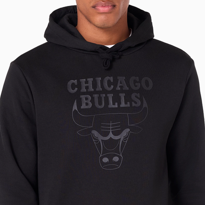 NEW ERA – Sweat à Capuche Chicago Bulls NBA Noir – Référence 60505434