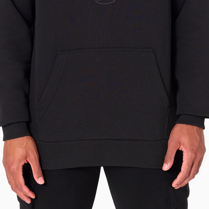 NEW ERA – Sweat à Capuche Chicago Bulls NBA Noir – Référence 60505434