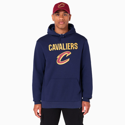 NEW ERA – Sweat à Capuche Cleveland Cavaliers NBA Bleu Marine – Référence 60505450