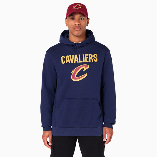 NEW ERA – Sweat à Capuche Cleveland Cavaliers NBA Bleu Marine – Référence 60505450