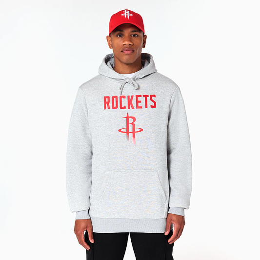 NEW ERA – Sweat à Capuche Houston Rockets NBA Gris – Référence 60505448