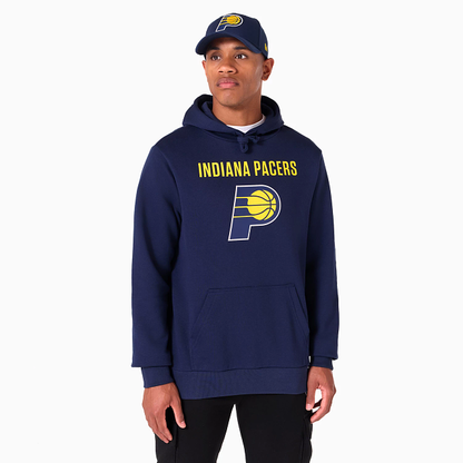 NEW ERA – Sweat à Capuche Indiana Pacers NBA Bleu Marine – Référence 60505441