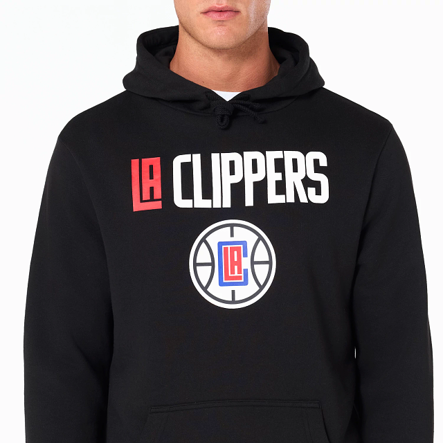 NEW ERA – Sweat à Capuche LA Clippers NBA Noir – Référence 60505431