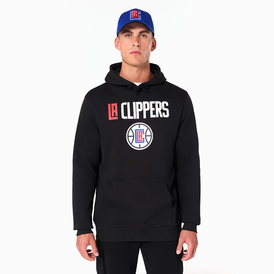 NEW ERA – Sweat à Capuche LA Clippers NBA Noir – Référence 60505431