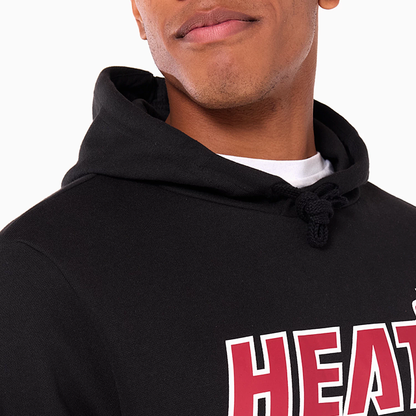NEW ERA – Sweat à Capuche Miami Heat NBA Noir – Référence 60505424