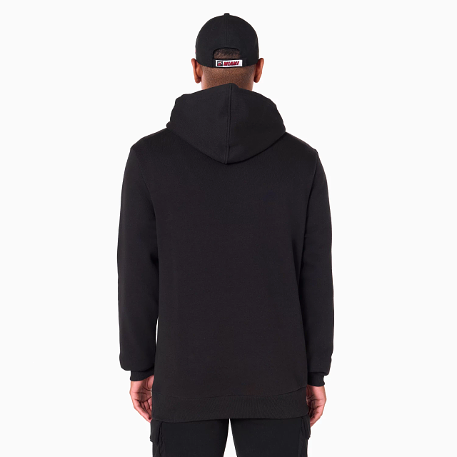 NEW ERA – Sweat à Capuche Miami Heat NBA Noir – Référence 60505424
