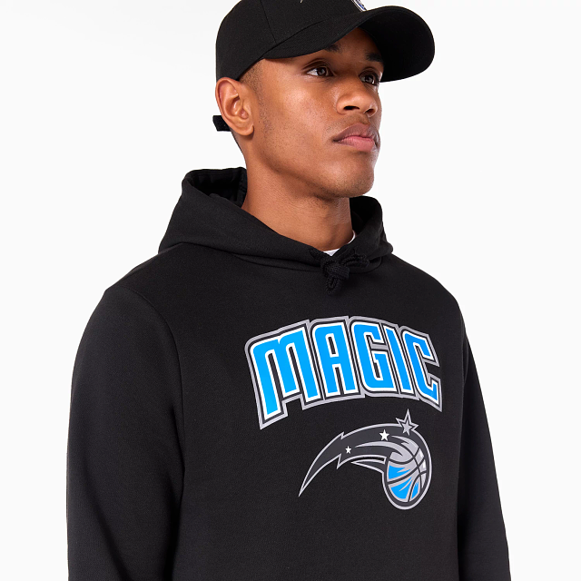 NEW ERA – Sweat à Capuche Orlando Magic NBA Noir – Référence 60505430
