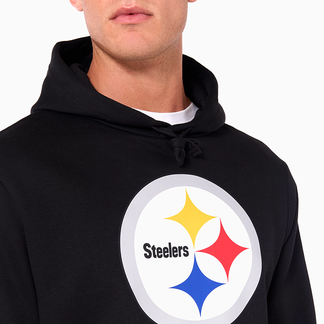 NEW ERA – Sweat à Capuche Pittsburgh Steelers NFL Noir – Référence 60504521