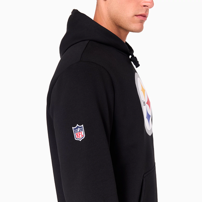 NEW ERA – Sweat à Capuche Pittsburgh Steelers NFL Noir – Référence 60504521