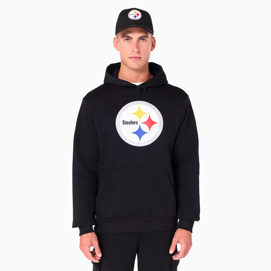 NEW ERA – Sweat à Capuche Pittsburgh Steelers NFL Noir – Référence 60504521