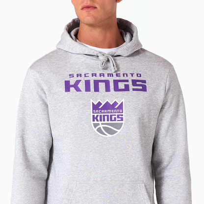 NEW ERA – Sweat à Capuche Sacramento Kings NBA Gris – Référence 60505439