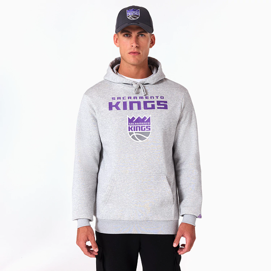 NEW ERA – Sweat à Capuche Sacramento Kings NBA Gris – Référence 60505439