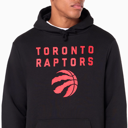 NEW ERA – Sweat à Capuche Toronto Raptors NBA Noir – Référence 60505446