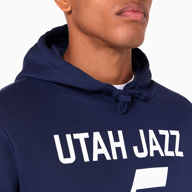 NEW ERA – Sweat à Capuche Utah Jazz NBA Bleu Marine – Référence 60505442