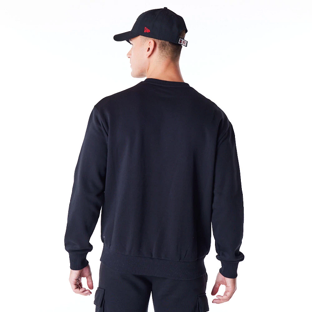 New Era - Sweat-Shirt à Col Rond Chicago Bulls NBA Tech