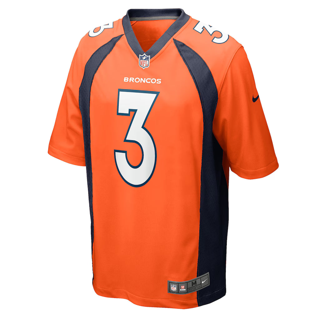 NIKE Maillot Russell Wilson Denver Broncos Orange – 4788672