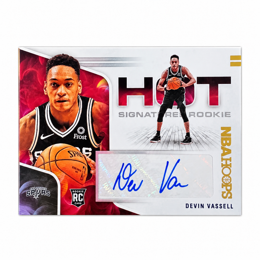 PANINI – Carte Autographe Devin Vassell NBA Hoops 2020-2021
