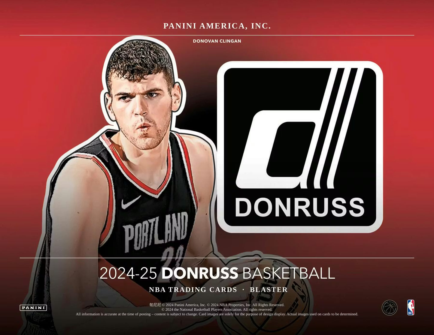 PANINI Donruss Basketball 2024/25 – Blaster Pack (15 Cartes)