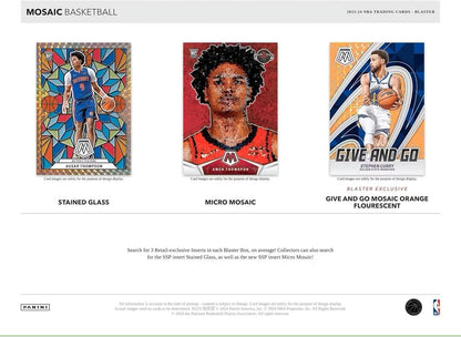PANINI -  Mosaic Basketball NBA Blaster Box 2023-24