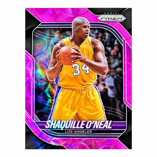PANINI - Carte Shaquille O’Neal Pink Pulsar /125 – Prizm 2025-26 – Los Angeles Lakers