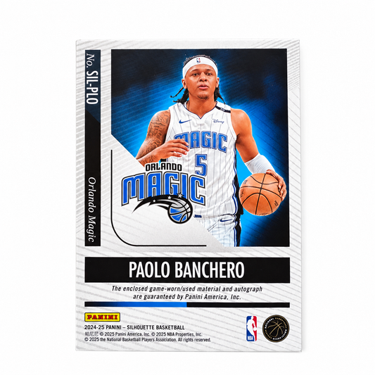PANINI - Auto patch Paolo Banchero 26/49 orlando magic 2024-2025